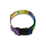 Colorful Easter Eggs Print Dog Collar