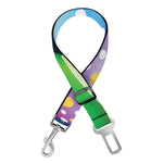 Colorful Easter Eggs Print Dog Seat Belt