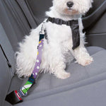 Colorful Easter Eggs Print Dog Seat Belt