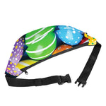 Colorful Easter Eggs Print Fanny Pack