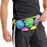 Colorful Easter Eggs Print Fanny Pack