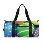 Colorful Easter Eggs Print Gym Bag
