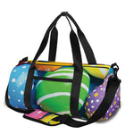 Colorful Easter Eggs Print Gym Bag