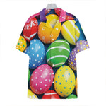 Colorful Easter Eggs Print Hawaiian Shirt