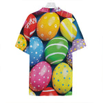 Colorful Easter Eggs Print Hawaiian Shirt