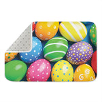 Colorful Easter Eggs Print Indoor Door Mat