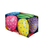 Colorful Easter Eggs Print Leather Tissue Box Cover
