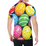 Colorful Easter Eggs Print Men's Shirt