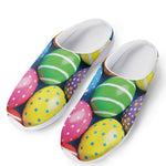 Colorful Easter Eggs Print Mesh Casual Shoes