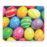 Colorful Easter Eggs Print Mouse Pad