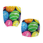 Colorful Easter Eggs Print Office Chair Cover