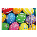 Colorful Easter Eggs Print Placemat