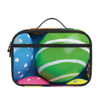 Colorful Easter Eggs Print Portable Lunch Bag