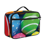 Colorful Easter Eggs Print Portable Lunch Bag