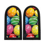 Colorful Easter Eggs Print Skillet Handle Cover