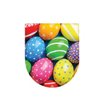 Colorful Easter Eggs Print Toilet Lid Cover
