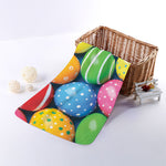 Colorful Easter Eggs Print Towel
