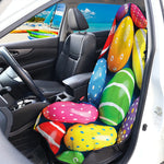 Colorful Easter Eggs Print Waterproof Car Seat Cover