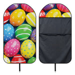 Colorful Easter Eggs Print Waterproof Car Seat Cover