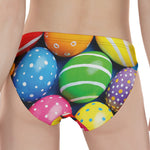 Colorful Easter Eggs Print Women's Panties