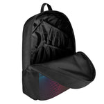 Colorful EDM Geometric Print 17 Inch Backpack