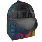 Colorful EDM Geometric Print Backpack