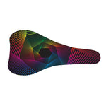 Colorful EDM Geometric Print Bicycle Seat Cover