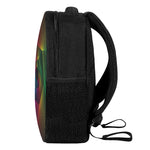 Colorful EDM Geometric Print Casual Backpack