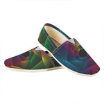 Colorful EDM Geometric Print Casual Shoes