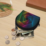 Colorful EDM Geometric Print Coin Purse