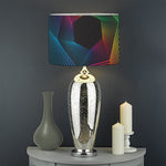 Colorful EDM Geometric Print Drum Lamp Shade