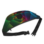 Colorful EDM Geometric Print Fanny Pack