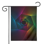 Colorful EDM Geometric Print House Flag