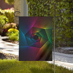 Colorful EDM Geometric Print House Flag