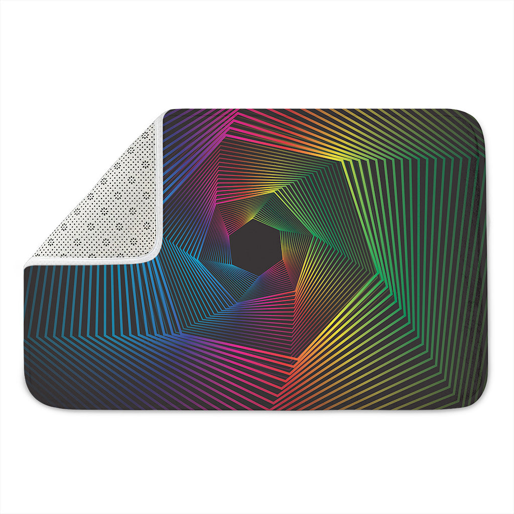 Colorful EDM Geometric Print Indoor Door Mat
