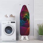Colorful EDM Geometric Print Ironing Board Cover