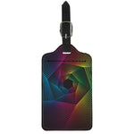 Colorful EDM Geometric Print Luggage Tag