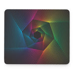 Colorful EDM Geometric Print Mouse Pad