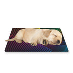 Colorful EDM Geometric Print Pet Cooling Mat Cover