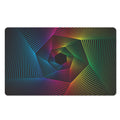 Colorful EDM Geometric Print Polyester Doormat