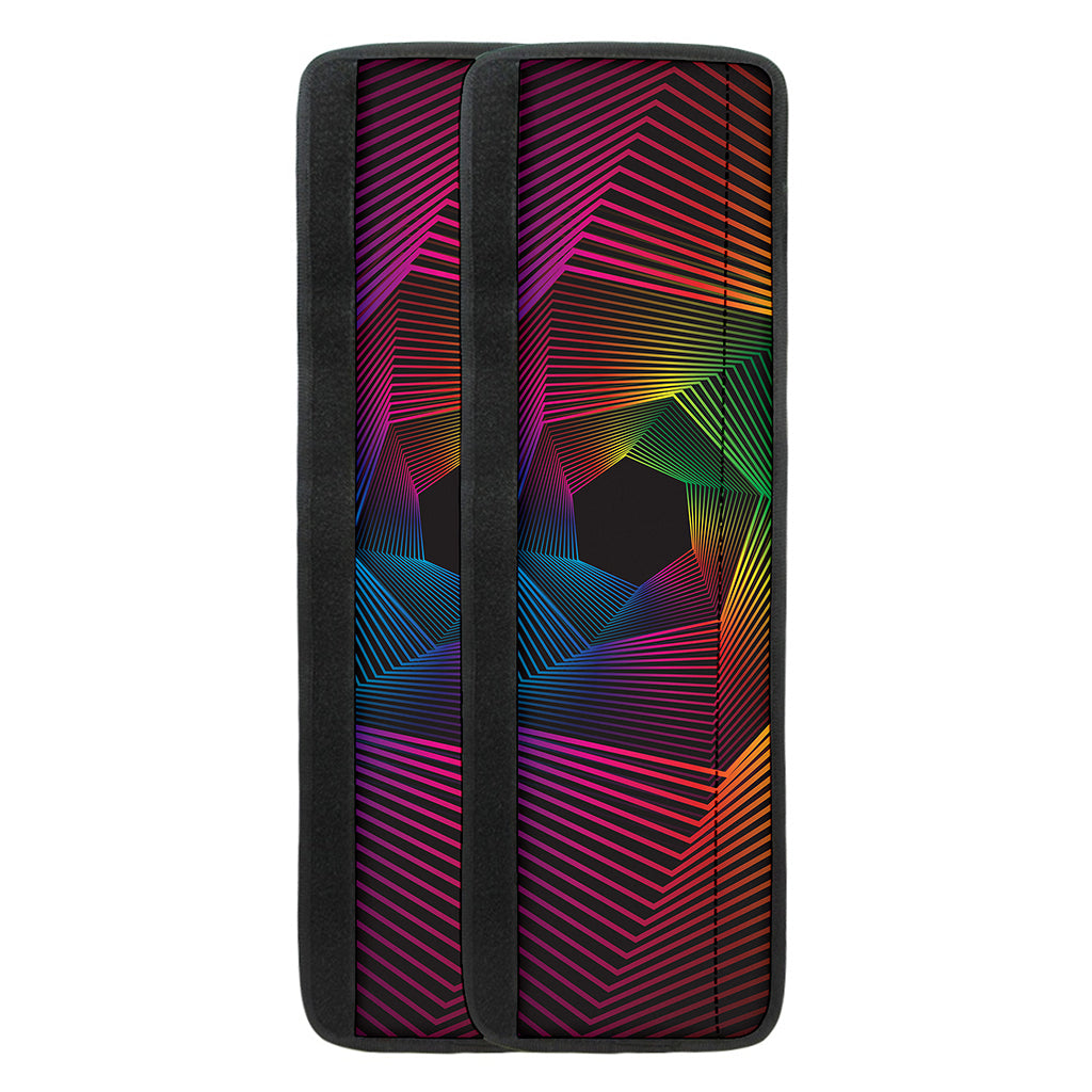 Colorful EDM Geometric Print Refrigerator Handle Covers