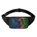 Colorful EDM Geometric Print Waist Bag