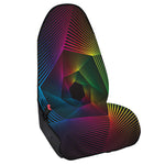 Colorful EDM Geometric Print Waterproof Car Seat Cover