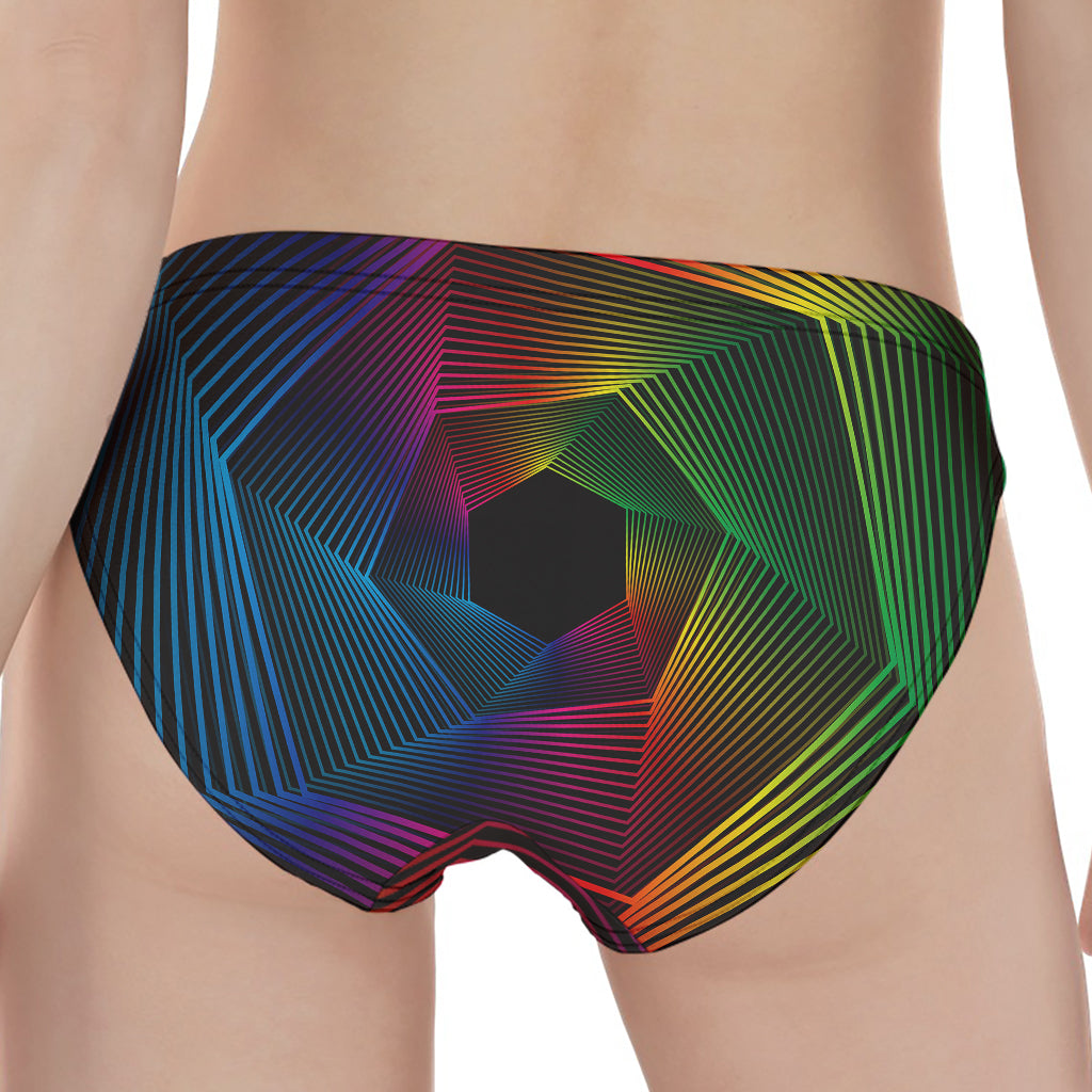 Colorful EDM Geometric Print Women's Panties