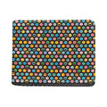 Colorful Emoji Faces Pattern Print Bifold Wallet