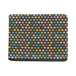 Colorful Emoji Faces Pattern Print Bifold Wallet