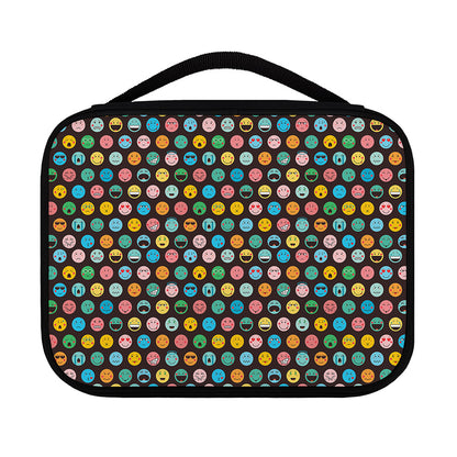 Colorful Emoji Faces Pattern Print Classic Bible Case