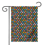 Colorful Emoji Faces Pattern Print House Flag