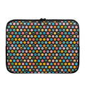 Colorful Emoji Faces Pattern Print Laptop Sleeve
