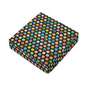 Colorful Emoji Faces Pattern Print Outdoor Seat Cushion Cover